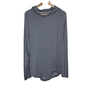 Lululemon Mens Better Everyday Long Sleeve Hoodie Blue Gray Running Workout